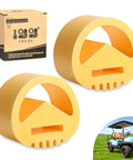 Two Pack Heavy Duty Motor Mount Vibration Dampener Engine Snubber For Club Car Ds Gas Precedent And Tempo Golf Carts. Yellow rubber mounts.