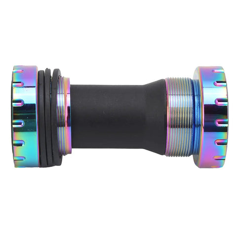 Rock Solid Aluminum Bottom Bracket 37x24T For Mountain And Road Bikes Sealed Bearing BB With Direct Power Transmission Waterproof And Weatherproof Cycling Component That Fits Standard Frames side view