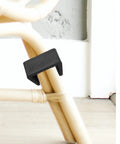 4 Pack Black Plastic Sectional Couch Clips keep your sofa secure and stay put with easy to use design leaving no trace for home.