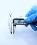 Measuring 3.00mm with a caliper showcasing Heavy Duty 603ZZ And 603Z Miniature Ball Bearings specifications.