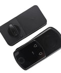 Keyless Smart Lock With Biometric Fingerprint Reader And Push Button Code Plus Rfid Card Access Offering Self Locking Electronic Deadbolt