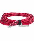 Heavy Duty Vinyl Float Line Assembly For Spearfishing And Freediving With High Visibility Red 550 Lb Test Strength Includes