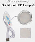 Durable Aluminum LED Lamp Assembly Kit For 3D Printers With USB Power Plug And Play Bright LED Illumination For Your DIY Maker Bench Indoor Use Projects with remote control and USB connector