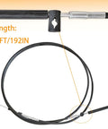 2 Pack 16ft Gen II Boat Throttle And Shift Remote Control Cable For Mariner Mercury MerCruiser Replaces CC18916 Durable Replacement