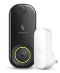 Photo Doorbell With Indoor Chime, Get Still Image Snaps When Motion Or Doorbell Is Detected, No Live Video, black and white units