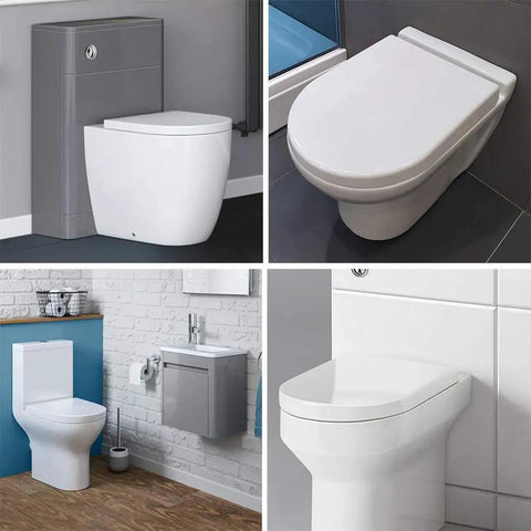 No Slam Slow Close Toilet Seat With Soft Close Lid White D Shape Elongated Design Quick Release Hinges Easy Clean Adjustable