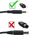 Inspiron Laptop Charger 65W 4 5mm Tip AC Power Adapter For Inspiron 13 14 15 3000 5000 7000 Series Laptops With Power Cord Genuine Replacement For On The Go And Home Use Fast Safe Charging, 4.5mm tip shown
