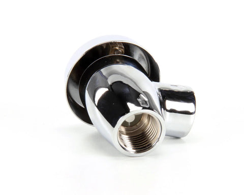 Chrome vacuum breaker half NPT inlet and outlet backflow prevention valve for commercial plumbing atmosphere vent built to last