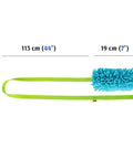 Long Handle Tug Toy For Dogs With Microfiber Plush Bite Training Tool For Serious Chewers Interactive Tugging Agility And Sports Play