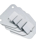 Heavy Duty Wall Mount Bracket Kit For Fans And Range Hoods, Includes 4 Hook Hangers, 4 Hanging Plates, Concealed Mount, 8 Expansion Screws