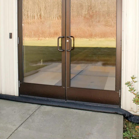Water Barrier System For Flood Protection Sandless Sandbags 2 Pack 10 Feet Long And 6.5 Inches Wide by door for floods