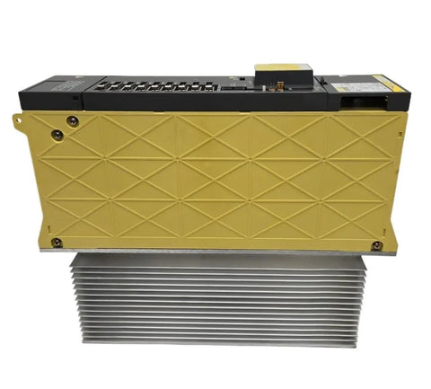 Dual Axis CNC Servo Amplifier Module SVM2-80/80 Motion Control Drive For Precision Automation, sealed unit with fins