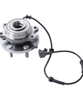 Front view of 2 Pack Heavy Duty Wheel Bearing And Hub Assembly 515065 Replacement For Nissan Frontier Pathfinder Xterra Equator 4X4 With ABS