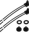 Waterproof 12V Push Button Switch On Off SPST With 4.5 Inch Leads For Motorcycle Car Boat Bathroom Fan 2 Pack Built Tough Weatherproof