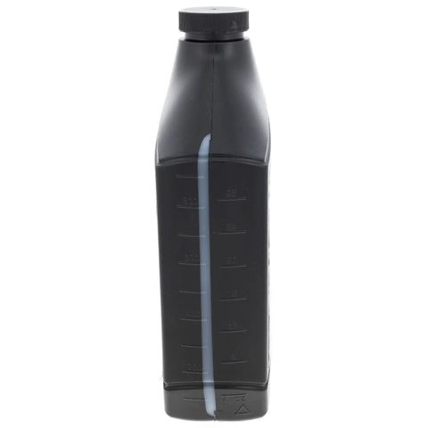 Side view of 1 quart bottle of 20W50 Hydraulic Fluid Quart for Lawn Tractors, Skid Steers, and Heavy Equipment, Pro Grade Hydraulic Oil