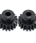 6491X 18T Pinion Gear 1.0 Metric Pitch Fits 5mm Shaft For Steel Spur Gears CNC Machined Hard Steel Durable Upgrade Parts