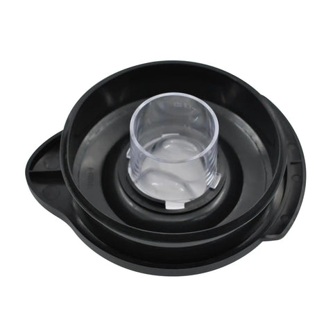 Lid from Kickin 6 Cup Glass Blender Replacement Jar With Lid Kit Including 4 Point Ice Blade Bottom Cap And Rubber Gasket For Most Blender Models