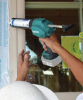 XGC01Z Cordless 18V Caulk And Adhesive Gun With Beefy 1100 Lbs Dispensing Power used for window sealing