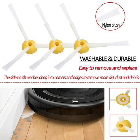 All-In-One Replacement Parts Kit For Roomba 600 And 500 Series Vacuum Cleaners Side Brush Detail