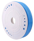 Blue PU tubing spool for pneumatic hoses, 4mm OD, 2.5mm ID, showing the 200m kit for air compressor systems with fittings.