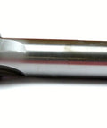 Side view of Carbide Tipped Counterbore Bit 1-5/8 Diameter With 7/16 Pilot Hole, 1-1/4 Inch Shank And 1 Inch Flat On Shank, 8-1/2 Inch Overall Length