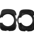 Pair Of Quick Release Anti Slip Pedal Cleats Cover For Wahoo SpeedPlay Zero Pedals Durable Plastic Guard To Shield Cleats And Indoor Floors Easy To Install Road Bike Compatible, two pieces displayed