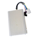 Keep Your Rig Powered Up With This Badass 300 Watt 72 Volt To 12 Volt 25 Amp Isolated Dc Dc Converter Heavy Duty Auto Supply Smooth Ride For Electric Cars And Trucks No Sweat Upgrade Today, metal casing DC-DC converter with connector.