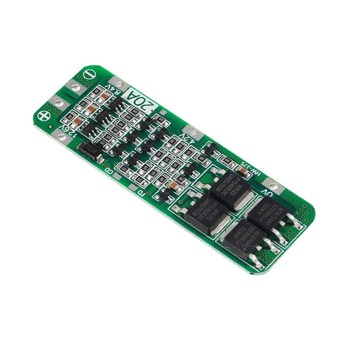 Legit Heavy Hitter 3S BMS Protection Board For 18650 Lithium Battery Packs 12.6V 20A Smart PCB Module with circuits and connectors.