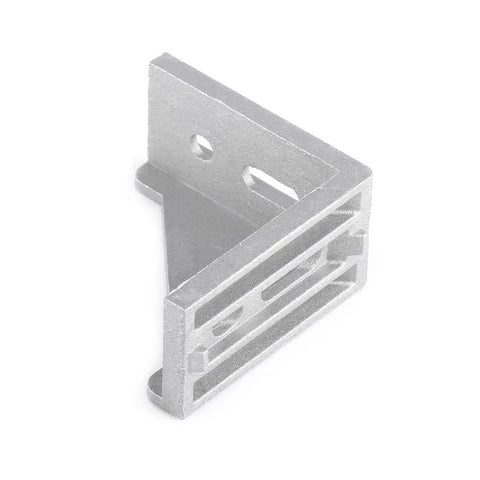 Heavy Duty Aluminum Alloy L Shape Corner Bracket Right Angle Brace 58x58mm durable reinforcement with easy mounting holes