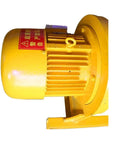 Heavy Duty Electric Wire Hoist 3 Phase 380V Motor 3 Ton Capacity 30 Meter Lift Height close-up of yellow motor with details
