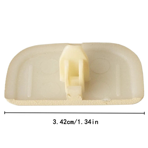 Beige Tan Sun Visor Cap Clip For Ford Fusion Edge Lincoln MKZ 2013 2014 2015 2016 2017 2018 2019 Replacement DS7Z4273AA Easy Install