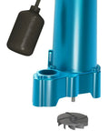 Heavy Duty Submersible Sump Pump to Kick Basement Flooding To The Curb with float switch and motor housing.