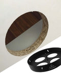 Rannb 9.5-inch bi-metal hole saw with drill bit and hex wrench for wood, plastic, drywall, thin metal