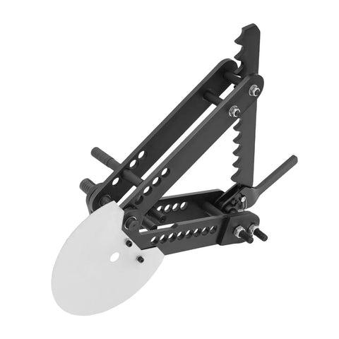 Heavy Duty Steel Manual Pipe And Tube Bender For Home Workshop Durable Hand Bending Tool Black Finish With Rust Resistant Carbon Steel