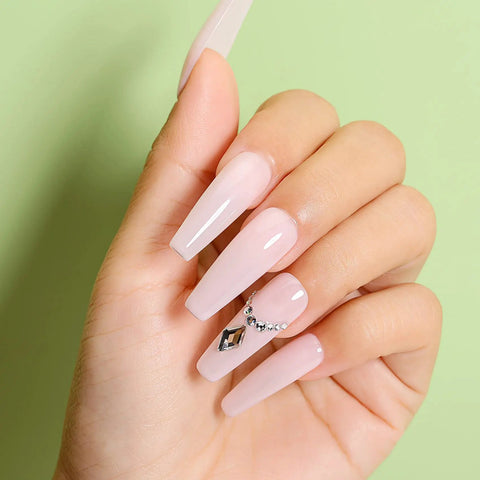 Ultra Gloss Dope Gel Nail Polish Soak Off UV Nail Gel Nude Pink Neutral Tone Nail Art Gel Hema Free Formula Highly Pigmented on nails