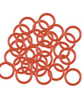 Red Silicone O Ring 7mm OD 5mm ID 1mm Cross Section VMQ Seal Gasket Pack Of 30 For Travel Mug Lids High Temp From Minus 22 Fahrenheit To 392 Fahrenheit Durable And Leak Proof