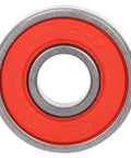 8 Pack 608 Skateboard And Scooter Bearings With Red Cover ABEC 9 Heavy Duty Iron Construction For Ultra Smooth Operation And Long Lasting Durability On Decks And Ramps, single red 608 bearing