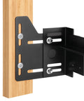 Four Pack Heavy Duty Bed Frame Brackets Adapter Kit For Headboard And Footboard Universal Adjustable Width For Queen Size Beds Easy Install