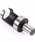 Built Tough Heavy Duty Eight Piece Wood Plug Cutter Set Forged From Premium Carbon Steel To Knock Out Screw Holes And Restore Furniture Fast Features Tapered Half Inch Round Shank Cutting tool for precision woodworking.