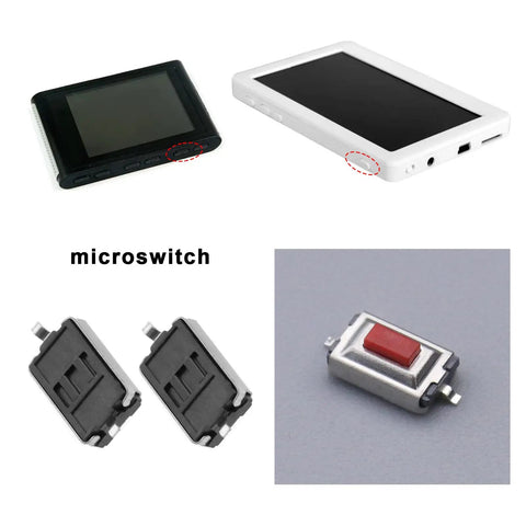 100 Pieces Micro Switch Tactile Push Button Switch Tact Switch 6x3x2.5mm SMD Surface Mount Momentary For Car Boat Light Treadmill TV Instrument Electrical Equipment Durable ABS Easy Install, red ABS micro switch
