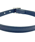 Equestrian Leather Spur Straps Set of 2, 1/2 Inch Wide by 17 Inches Long, Black Leather with Stainless Steel Buckle view
