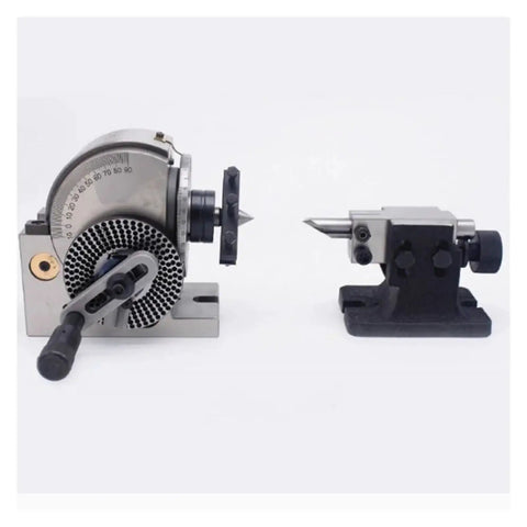 Durable Milling Machine Dividing Head For Precision Fast Dividing With Vertical And Horizontal Use Hand Crank Works Across 5 6 8 Inches