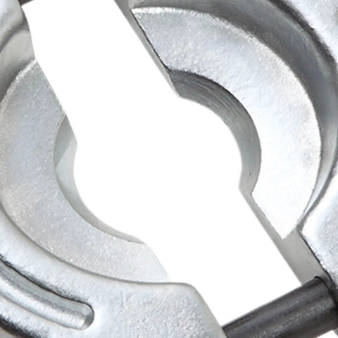 Close-up of Beefy Bearing Puller For Cars And Trucks Pro Grade Auto Maintenance Tool metal parts