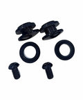 Toyota Tundra Rear Window Latch Lock Bolts Set 2 Pcs Nuts Screws For Quarter Glass Window, Improve Stability And Safety, Block Rain Dust And Wind Noise, Silicone Washers Included