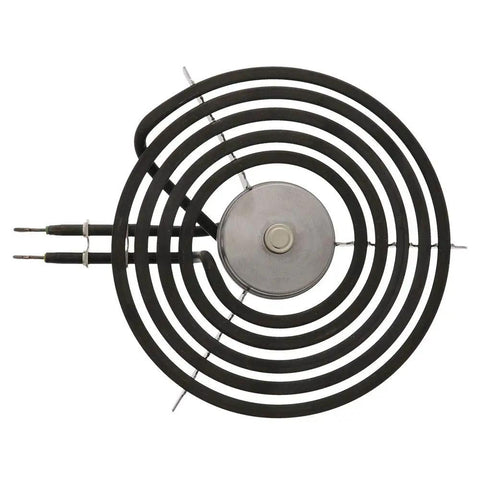 8 Inch Range Surface Element Replacement Compatible With General Electric Hotpoint And RCA Stoves, spiral coil, top view
