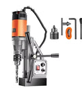 Heavy Duty Magnetic Drill Press With Robust Industrial Grade Electric Bench Tapping Rig For Precision Metalworking Machine featuring 1710W motor.