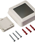 7 Day Programmable Touchscreen Thermostat For Home Climate Control White Renewed Edition With Easy Scheduling and installation kit