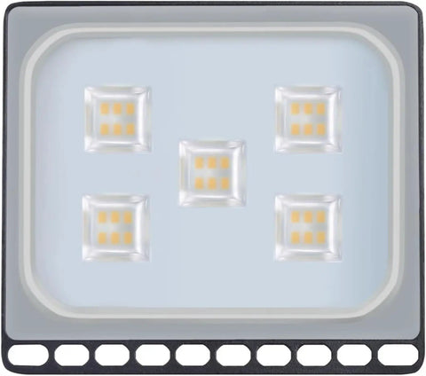 JUDYSSY Flood Light Led Security Light Ip65 Waterproof Spotlight 8000Lm Outdoor close-up of LED chips for high brightness