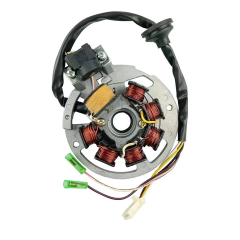 Magneto Stator Kit With Ignition CDI Box For Polaris Scrambler 50 90 2001 2003, Sportsman 90 2001 2006, Predator 50 90 2003 2006, Eton 50 90 RXL 50 RXL 90 Replacement, Easy Install.