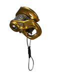 Ropeman 2 Ascender Lightweight Rope Clamp for Climbing, Hunting, Tree Climbing and Rigging in Gold Finish One Size